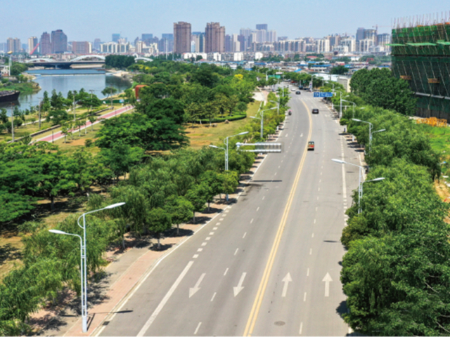 合肥市瑤海區(qū)濱河路道排工程榮獲安徽省建設(shè)工程“黃山杯”獎(jiǎng)